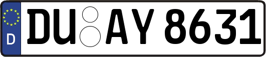 DU-AY8631