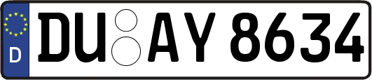 DU-AY8634