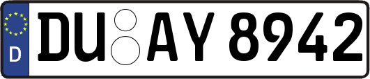 DU-AY8942