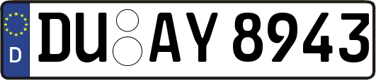 DU-AY8943