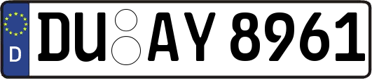 DU-AY8961
