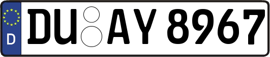 DU-AY8967