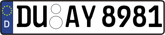 DU-AY8981