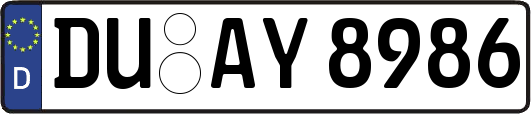 DU-AY8986