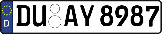 DU-AY8987