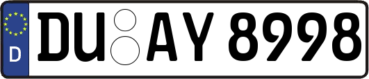DU-AY8998