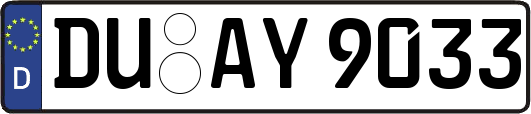 DU-AY9033