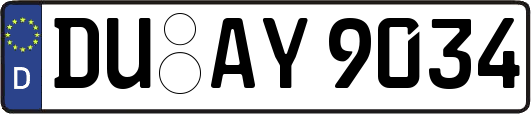DU-AY9034