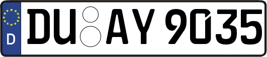 DU-AY9035