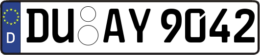 DU-AY9042