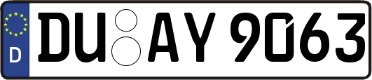 DU-AY9063