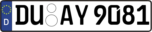 DU-AY9081