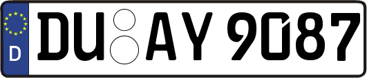 DU-AY9087