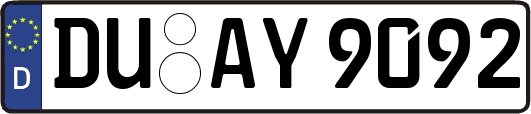DU-AY9092