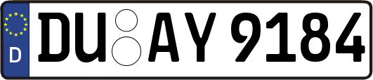 DU-AY9184