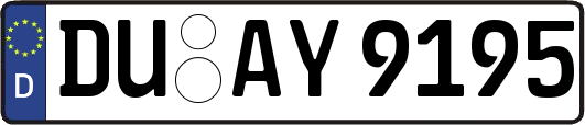 DU-AY9195