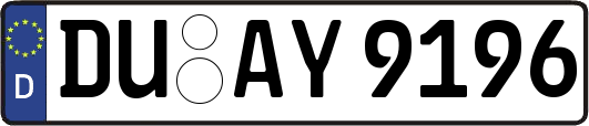 DU-AY9196