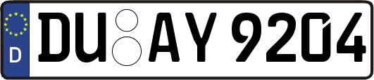 DU-AY9204