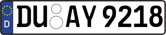 DU-AY9218