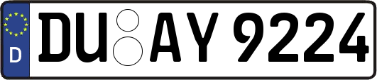 DU-AY9224