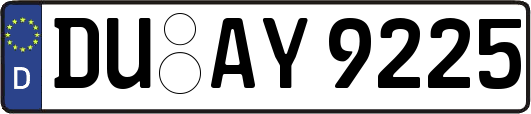DU-AY9225