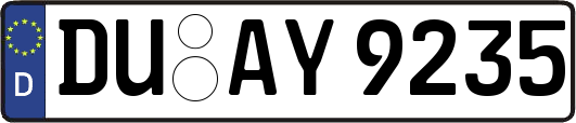 DU-AY9235