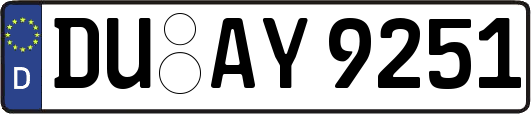 DU-AY9251