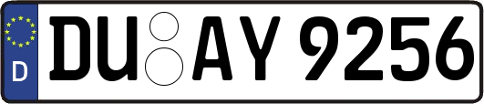 DU-AY9256