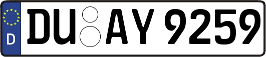 DU-AY9259