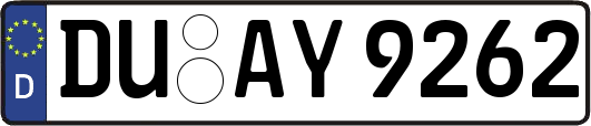 DU-AY9262