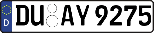 DU-AY9275