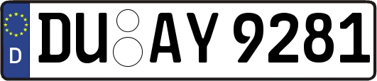 DU-AY9281