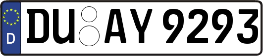 DU-AY9293
