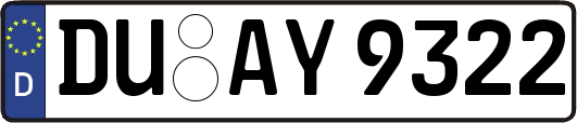 DU-AY9322