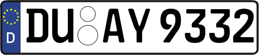 DU-AY9332