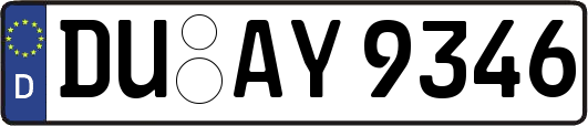 DU-AY9346