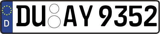 DU-AY9352