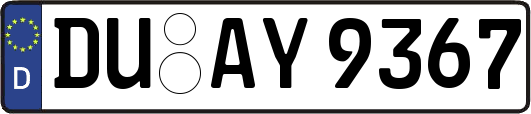 DU-AY9367