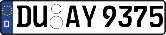 DU-AY9375
