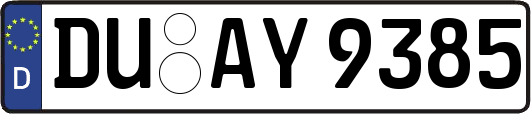 DU-AY9385