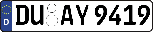 DU-AY9419