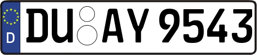 DU-AY9543