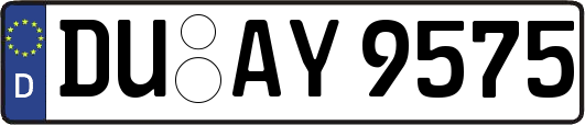 DU-AY9575