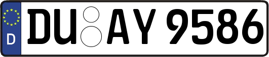 DU-AY9586