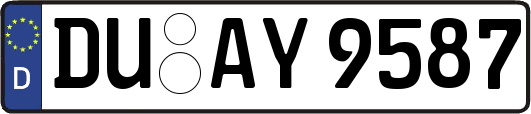 DU-AY9587