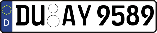 DU-AY9589