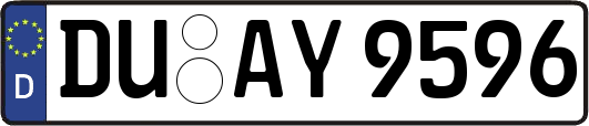 DU-AY9596