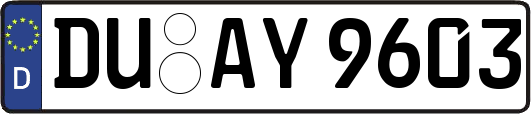 DU-AY9603