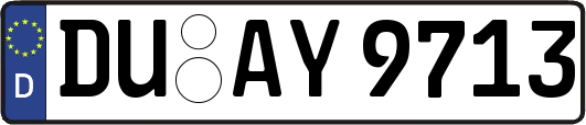 DU-AY9713