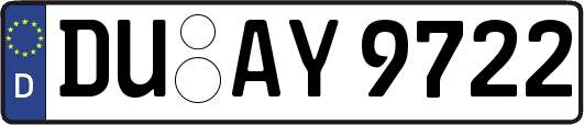 DU-AY9722